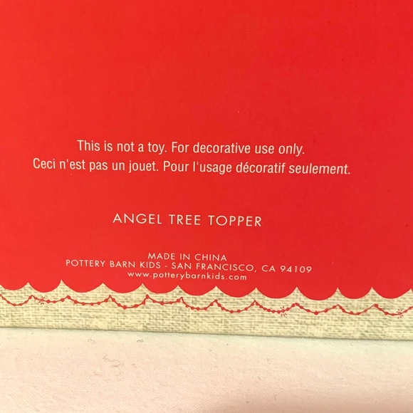 Pottery Barn Kids NEW Angel Topper Decoration - Picture 11 of 16